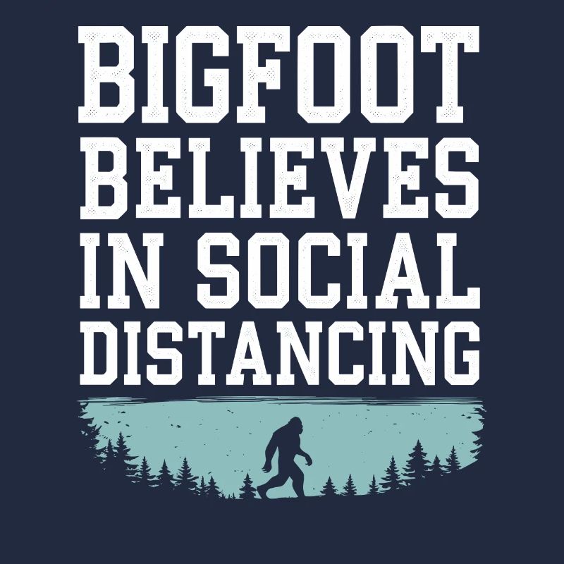 Bigfoot Believer Sasquatch Cryptid Forest Creature
