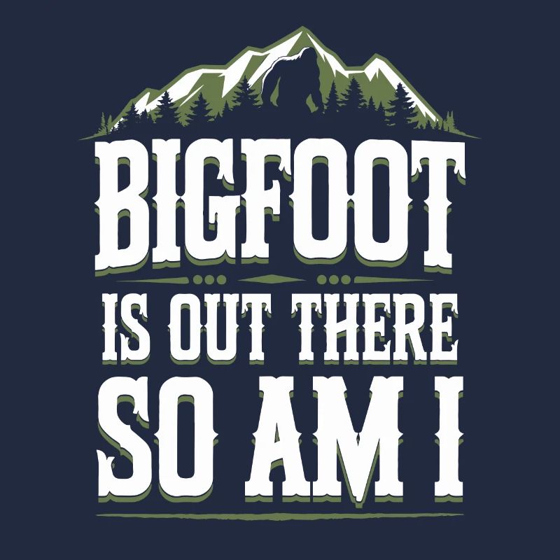 Bigfoot Believer Sasquatch Cryptid Forest Creature