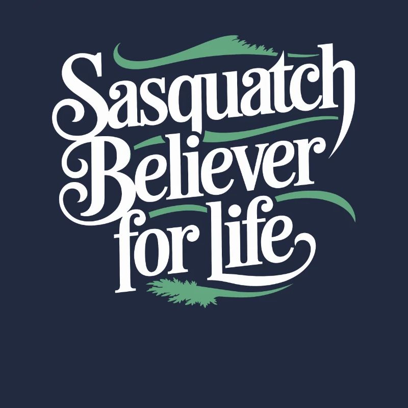 Bigfoot Believer Sasquatch Cryptid Forest Creature