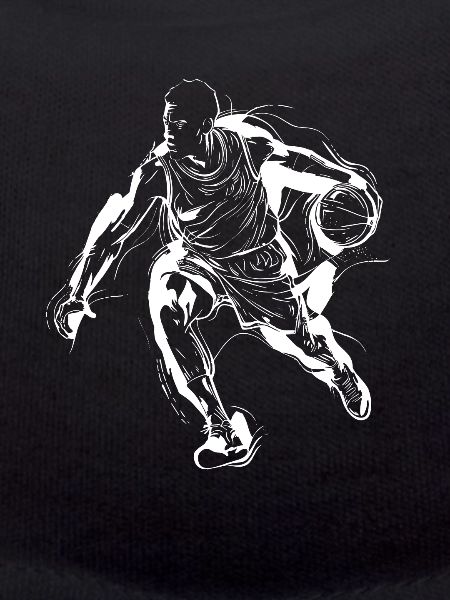 Basketball Player Drawing