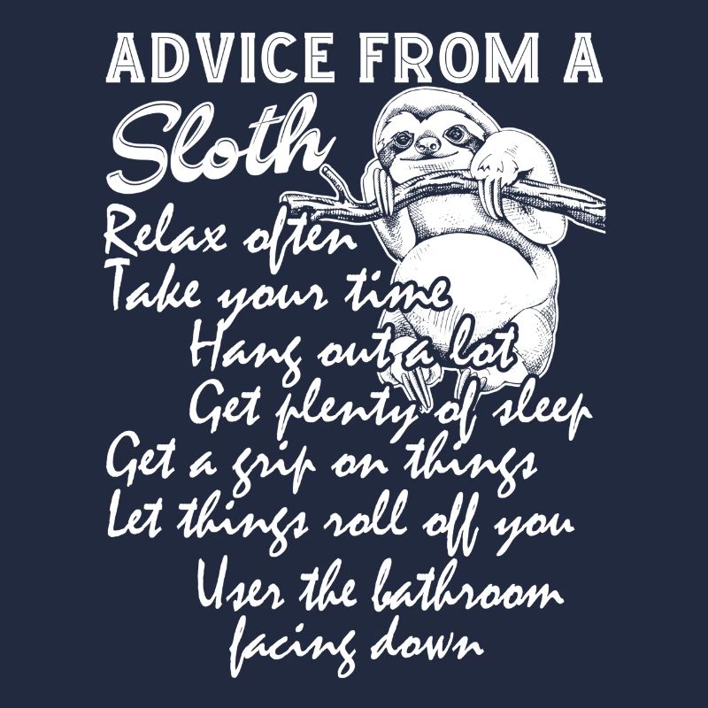 Advice From A Sloth