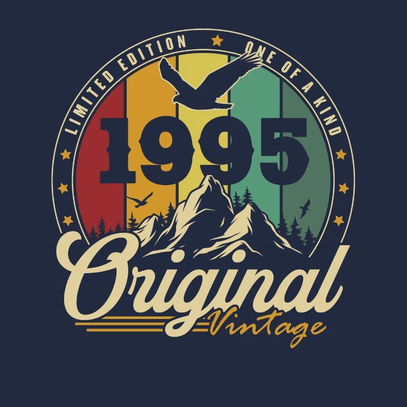 Original 1995 Vintage Retro Jubiläumsgeschenk