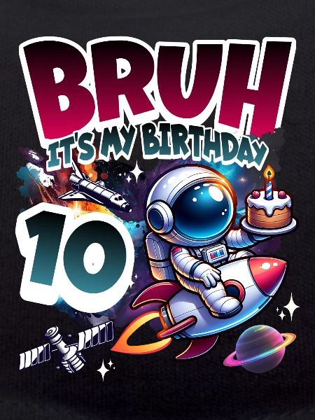 Astronaut 10th Birthday Space