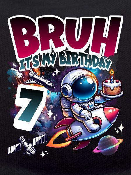 Astronaute 7e anniversaire Espace