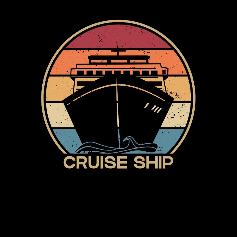 Bateau de croisière rétro Passager Passagers Passagers