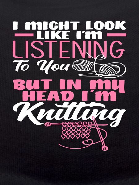 Thoughts while knitting
