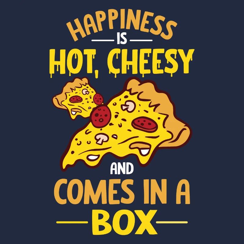 Drôle de dicton de pizza