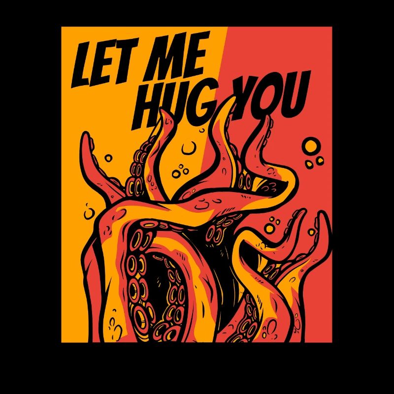 Laisse-moi te serrer dans mes bras céphalopode octopodes octopoda