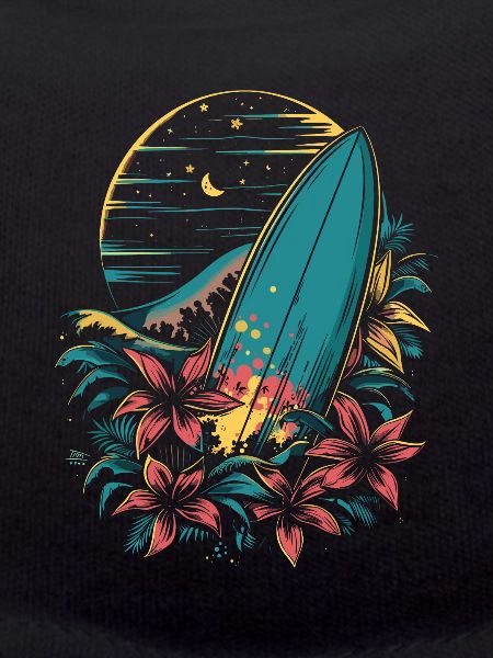 Surfbrett Cartoon