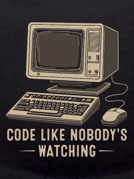 Code like nobody's watching.
