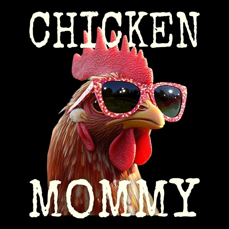 Chicken Mommy Huhn Mom Bäuerin Muttertag Hühner