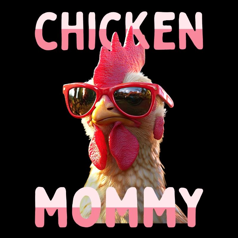 Chicken Mommy Huhn Mom Bäuerin Muttertag Hühner