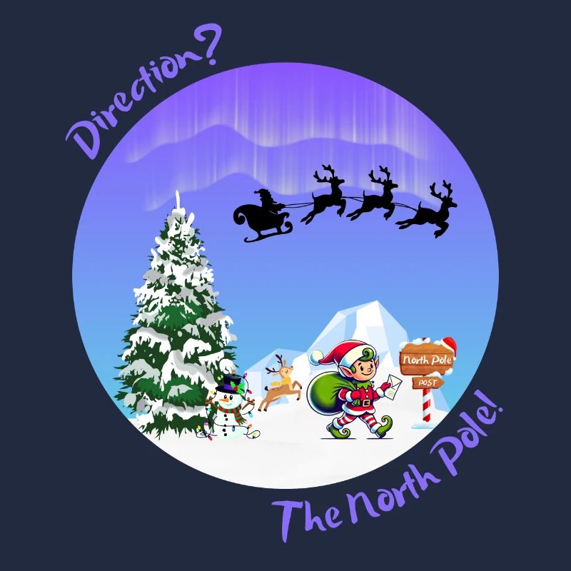 Christmas Mail. Christmas Post. North Pole