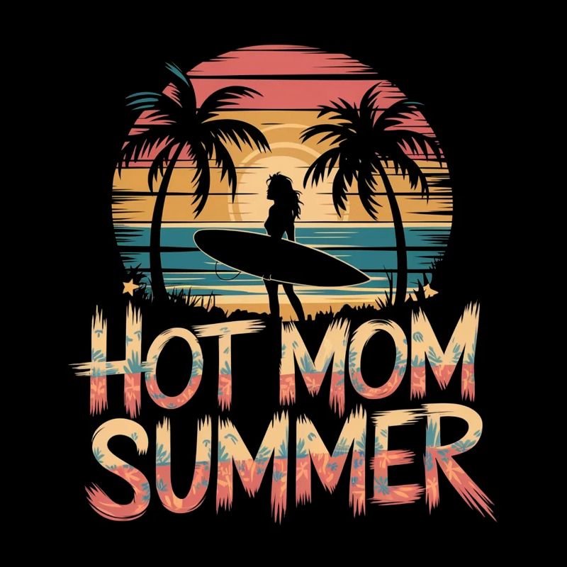 hot mom summer - surf
