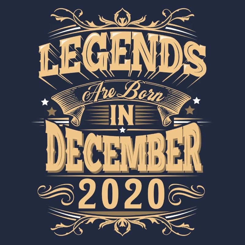 December 2020 Birthday Legend
