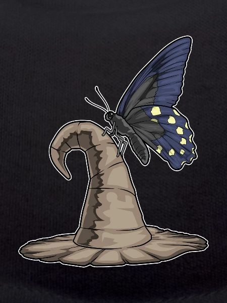 Butterfly Witch Witch Hat