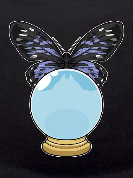 Butterfly Crystal Ball
