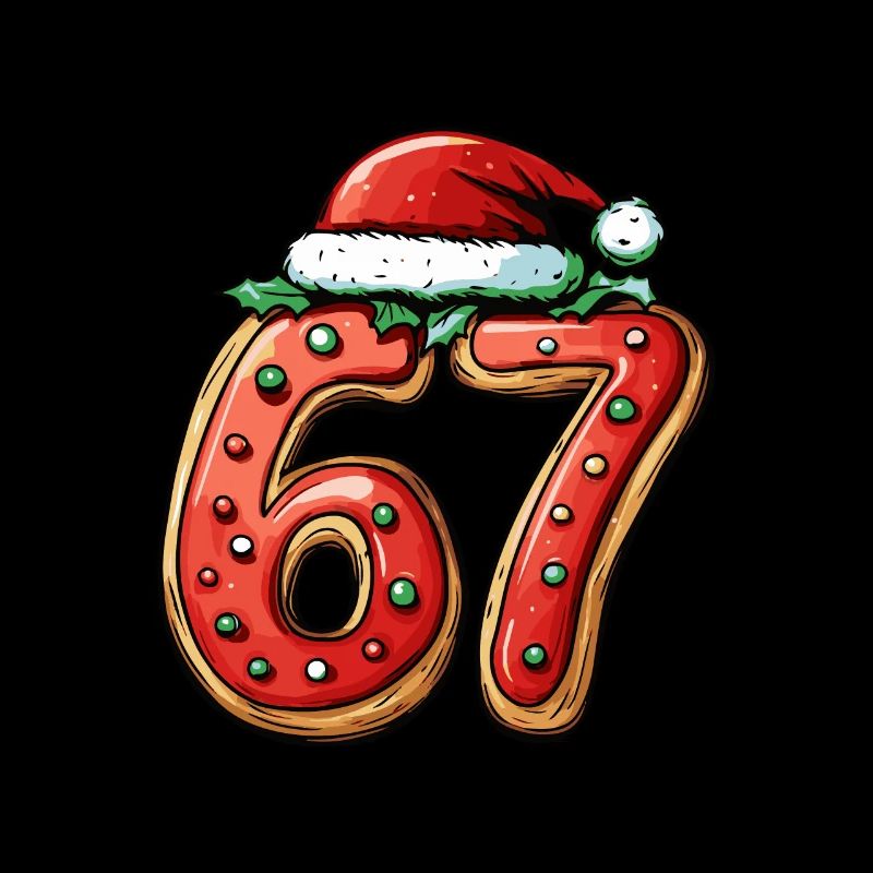 Biscuit de Noël à 67 chiffres