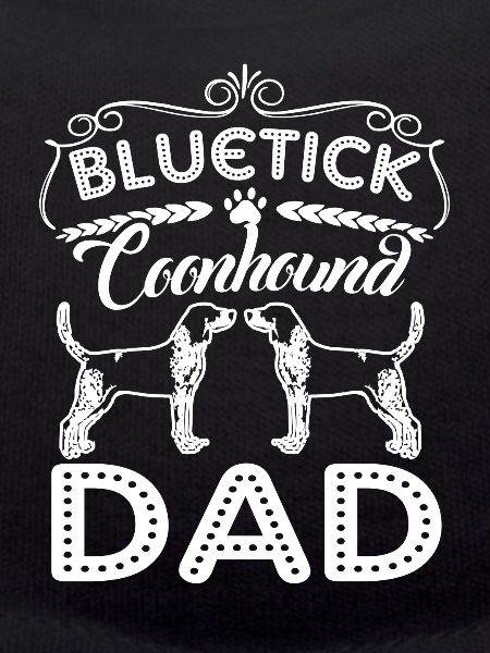 Bluetick Coonhound Dad
