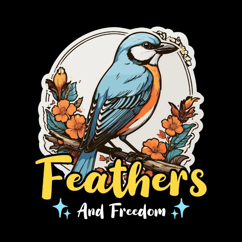 Bird Enthusiast Feathers And Freedom Ornithologist