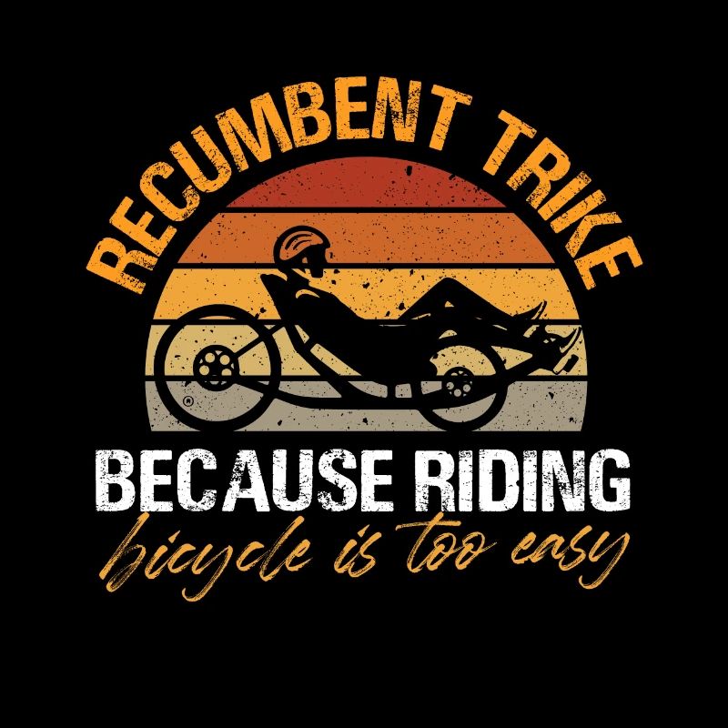 recumbent trike bicycle is too easy Design