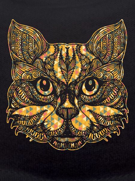 Cat Face Geometric