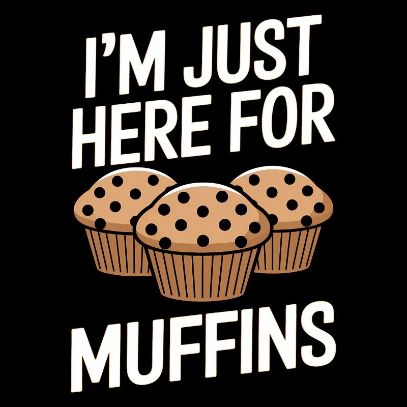 Muffin Disant Muffins Drôle Muffins Cadeau