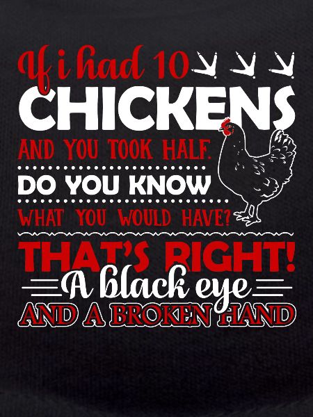 Chicken Funny Chickens Owner