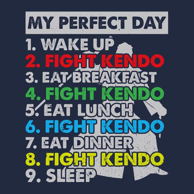 Kendo Wrestler Kendo Fighter - Plan de jour de Kendo