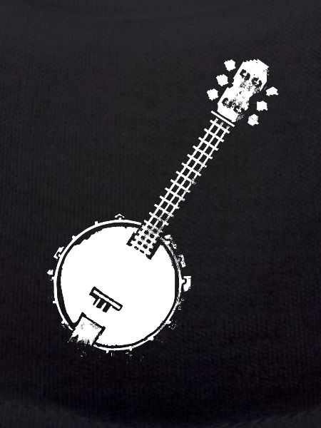 Banjo Pixel Graphic