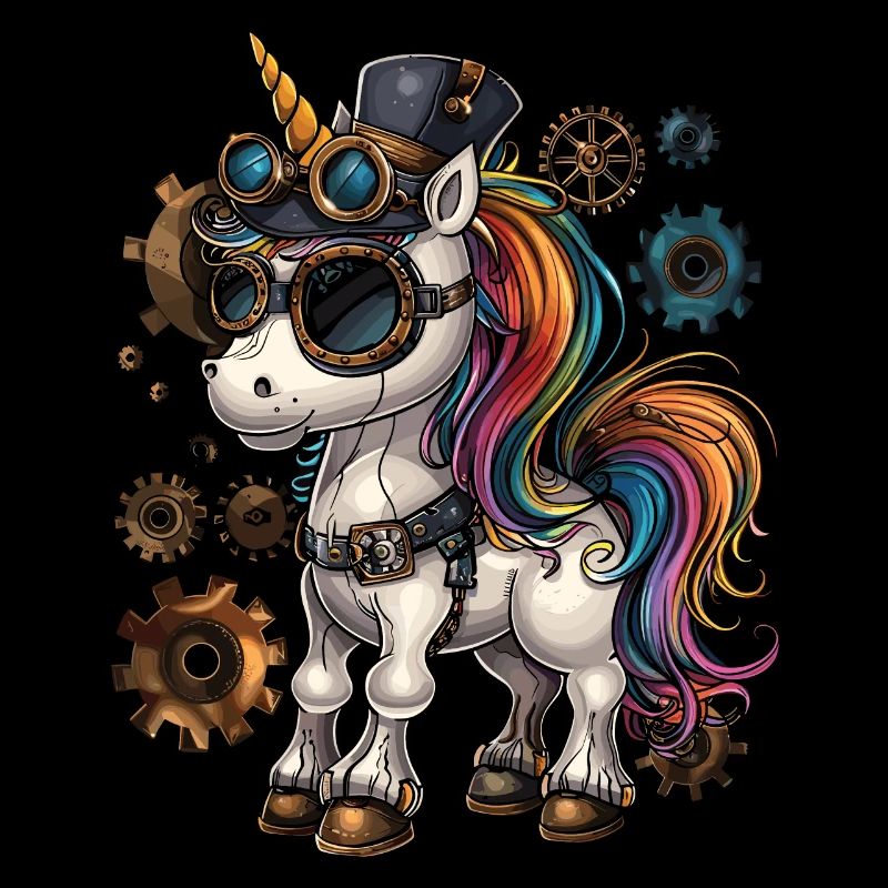 Accessoires Steampunk Licorne Steampunk