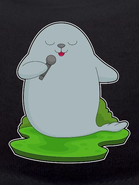 Seal Singer Microphone Singing