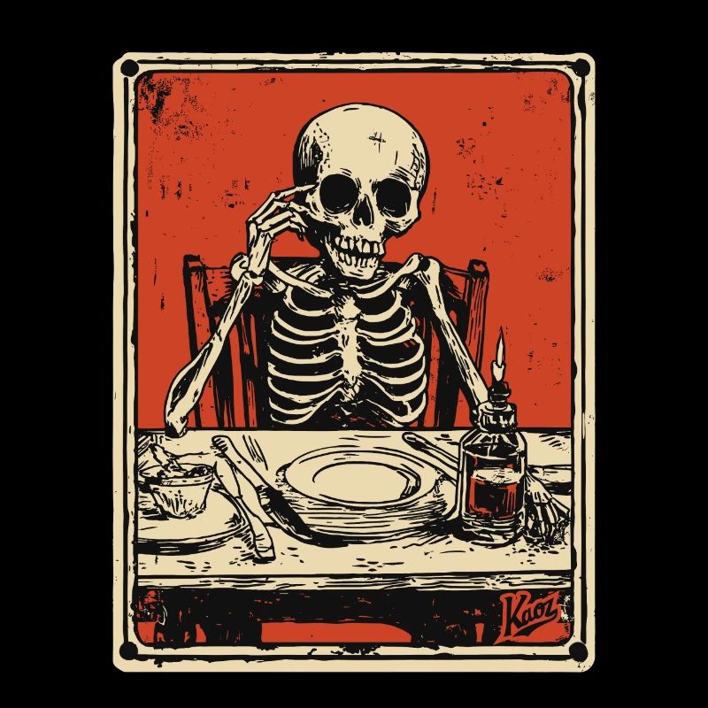 Bon Appetit Skeleton