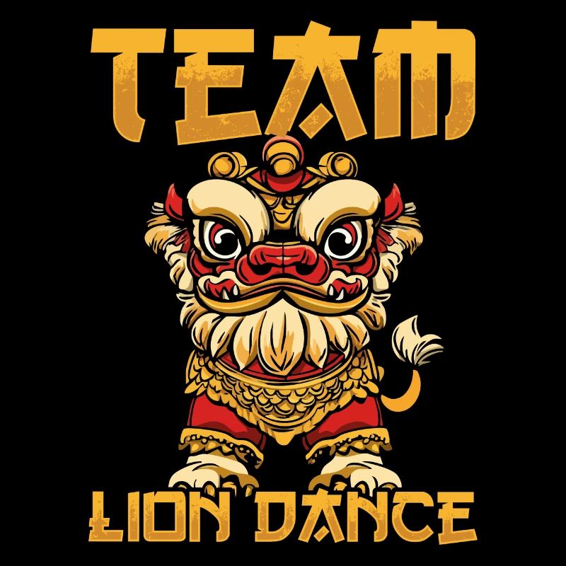 Danse du Lion Nouvel An Chinois Danse du Lion