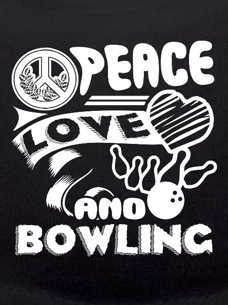 Bowling Peace Love Bowling