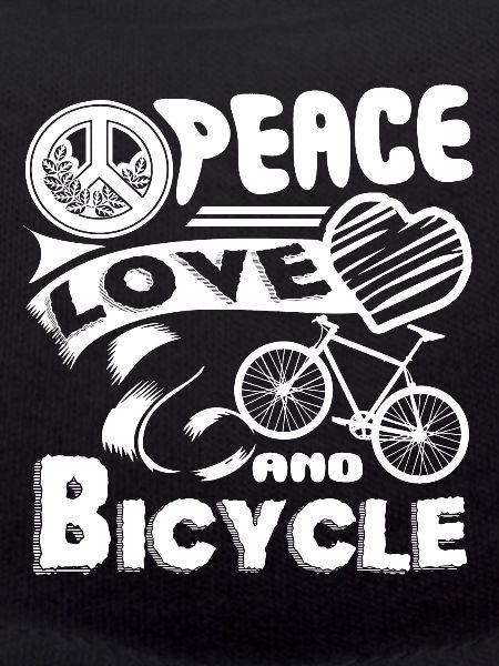 Bicycle Peace Love Bicycle