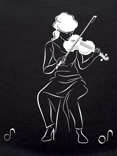 Violinist Drawing