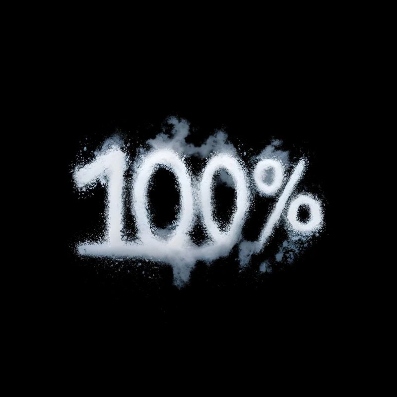 100%