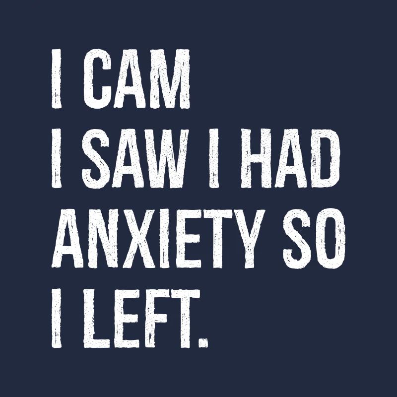 J’ai vu que j’avais de l’anxiété alors je suis parti