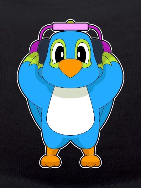 Parrot Headphones Music