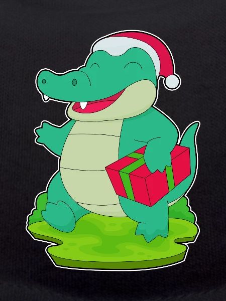 Crocodile Christmas Package