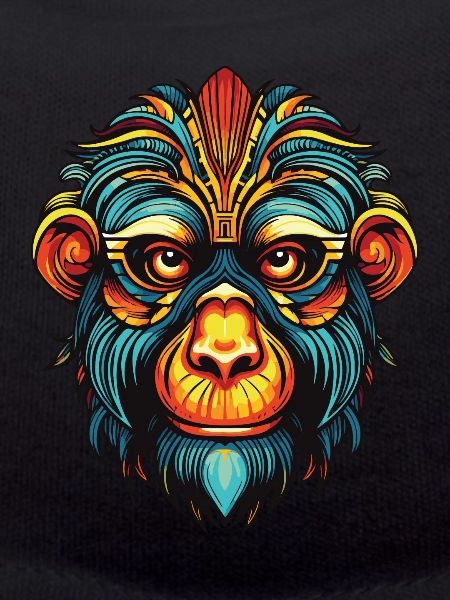 Monkey Portrait