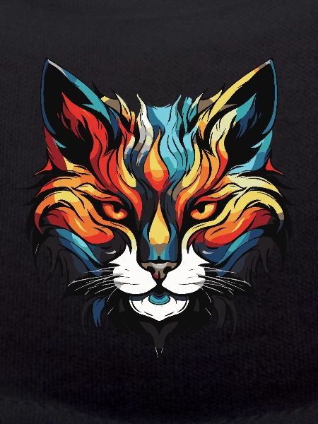 Cat Portrait Head