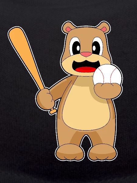 Bear Baseball Baseball Bat