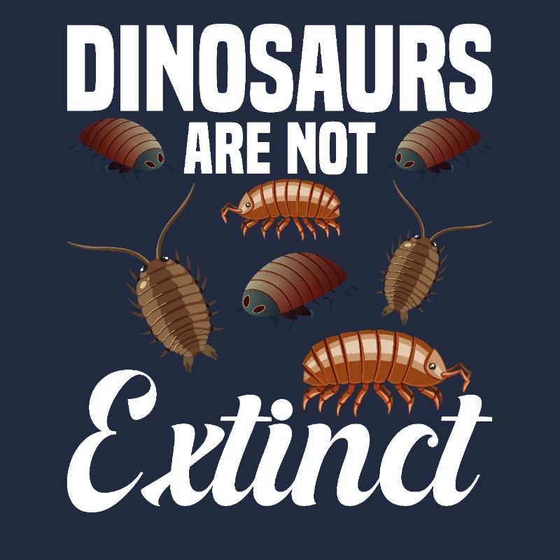 Rollie Pollie Dinosaur Lover Entomologiste Pill Bug