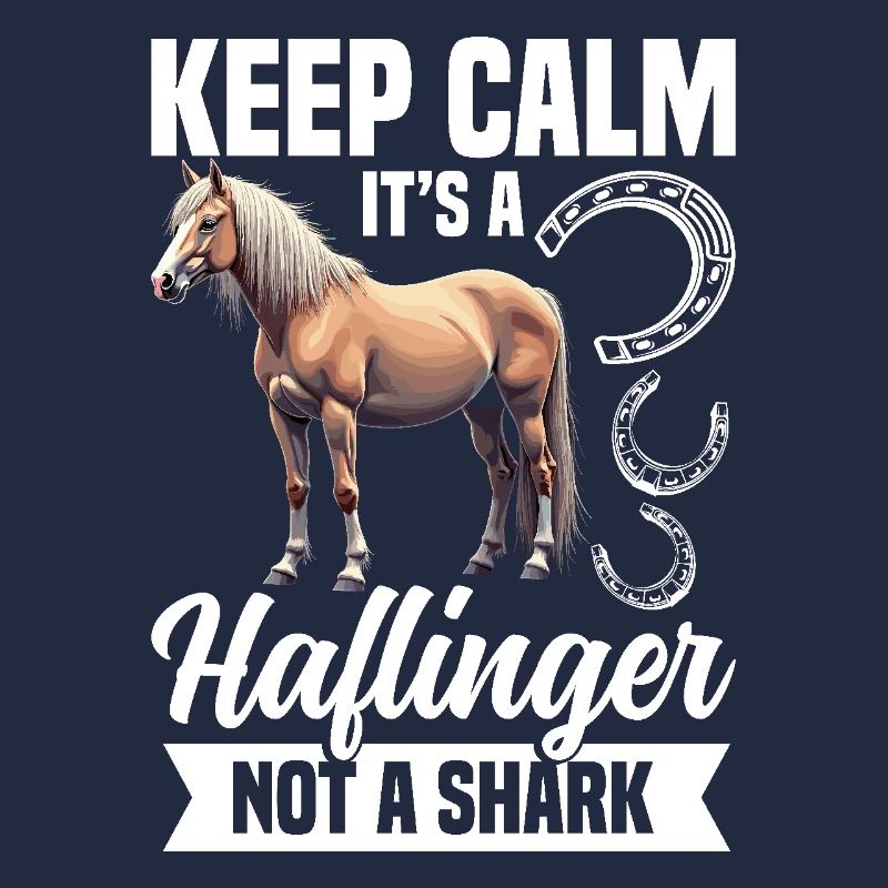 Équitation Haflinger pas un requin Cheval Maman