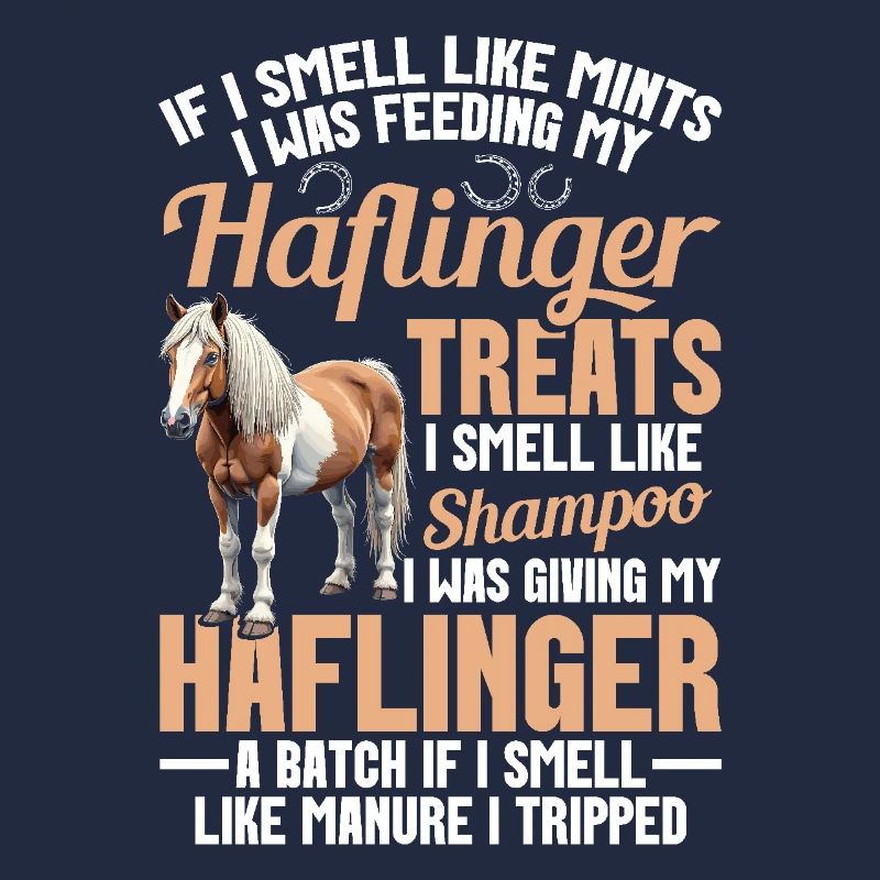 Haflinger Break Your Bones Cheval Maman Équitation