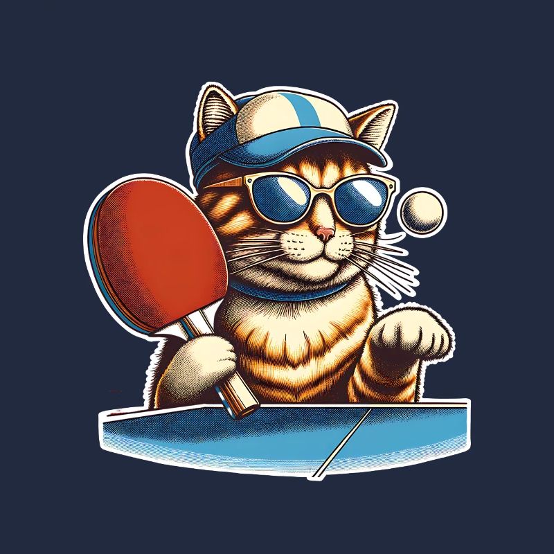 Chat de ping-pong