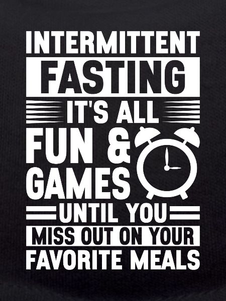 Intermittent fasting Intermittent fasting