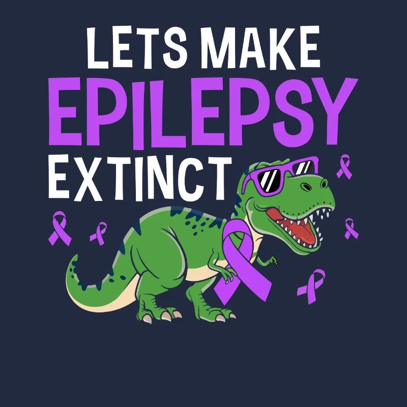 Lets Make Epilepsy Extinct Funny Dinosaur